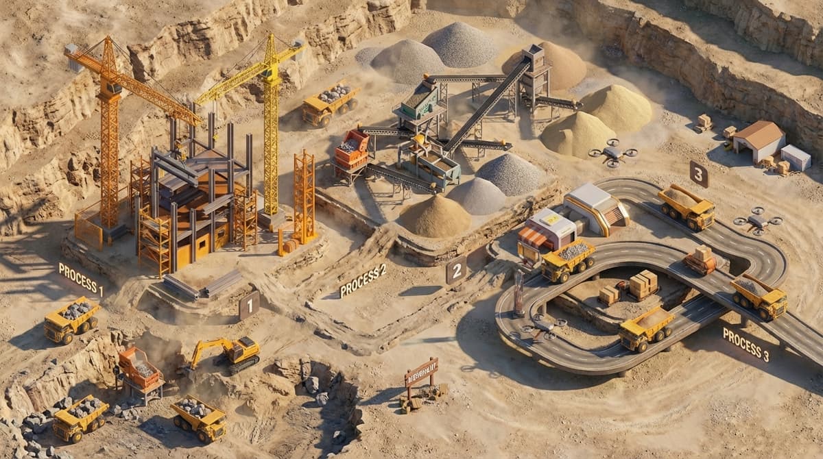 Sandpit company machinery